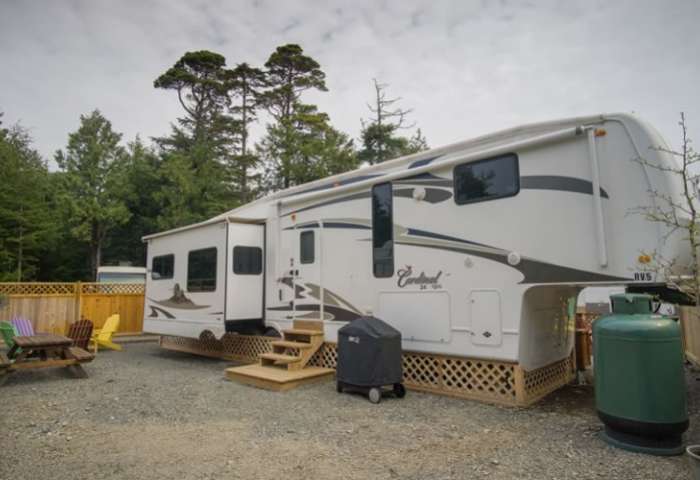 Glamping in Tofino