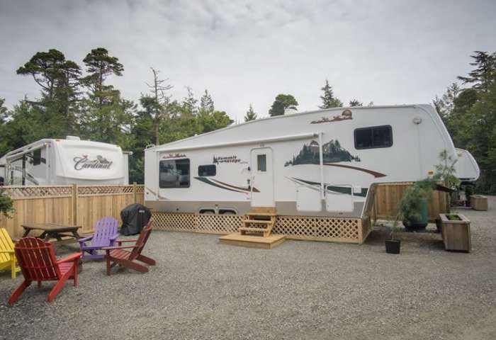 Tofino glamping