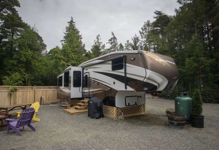 Glamping in Tofino